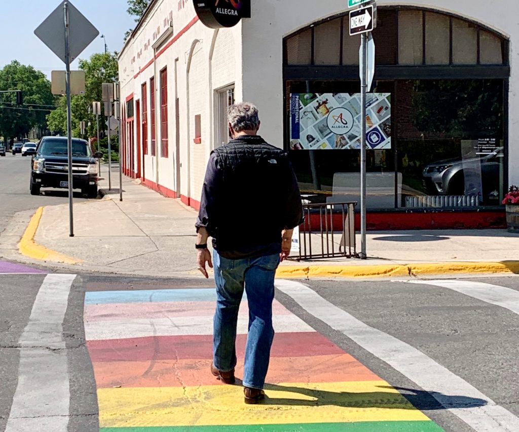 Rainbow Sidewalk