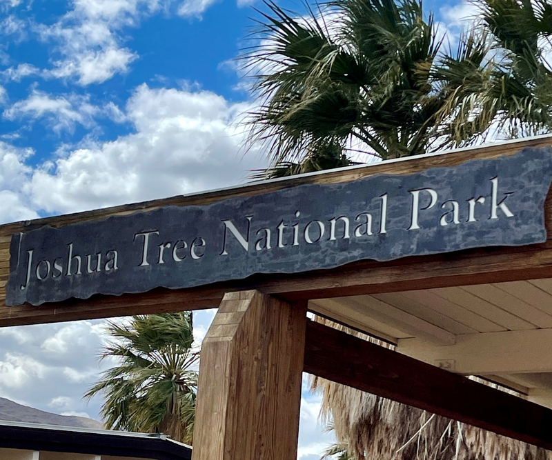 Joshua Tree Sign