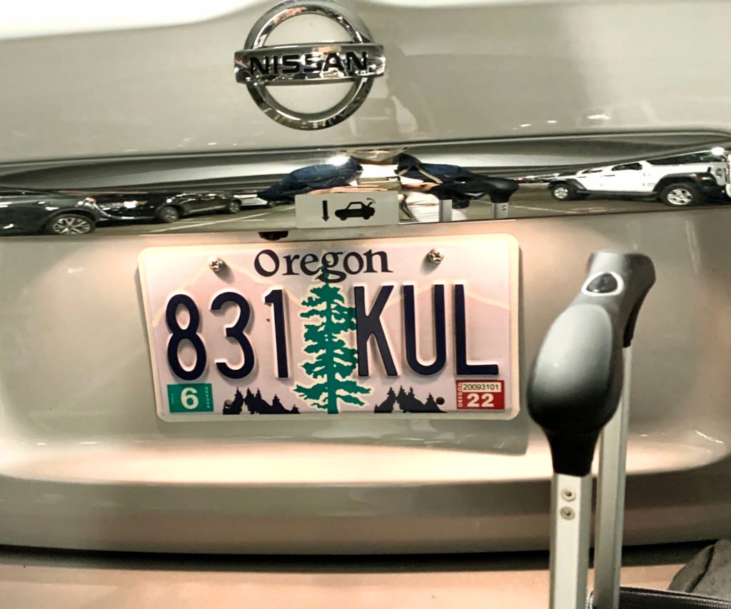 License Plate Oregon