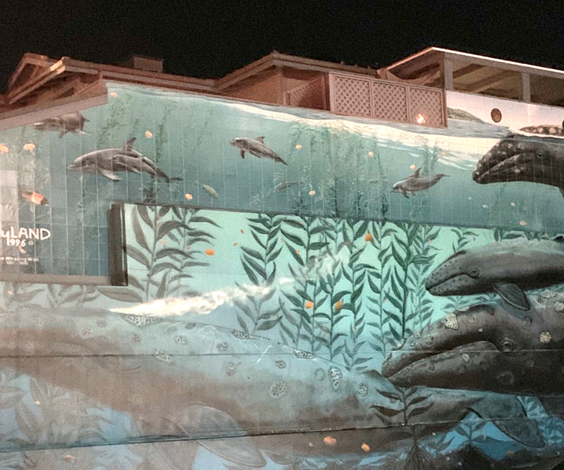 Mural of Whales