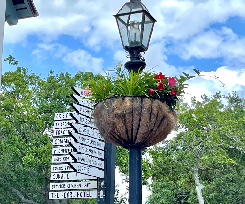 Street Sign Rosemary Beach