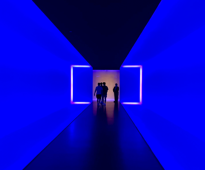 James Turrell blue masterpiece