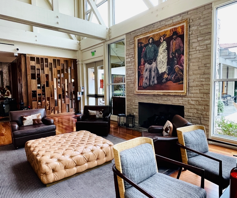 Lobby at Carmel Valley Ranch