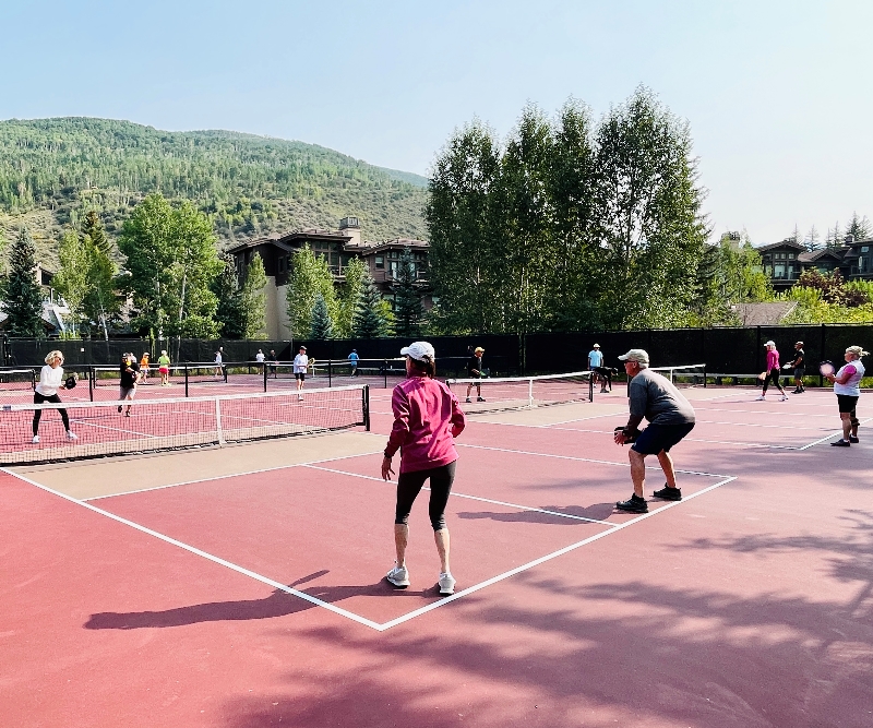 Pickleball in Vail