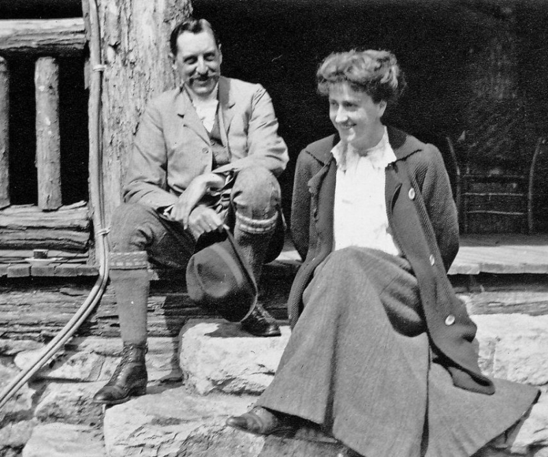 George Vanderbilt & Wife Edith