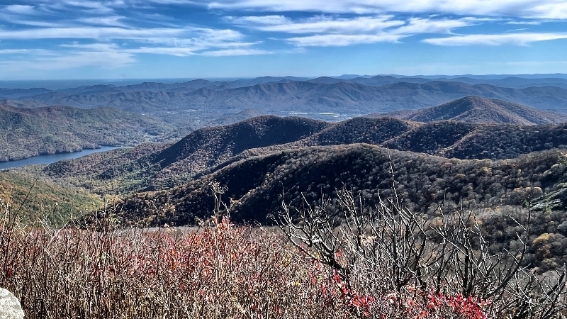 Blue Ridge Mountains at Craggy Pinnacle Trail