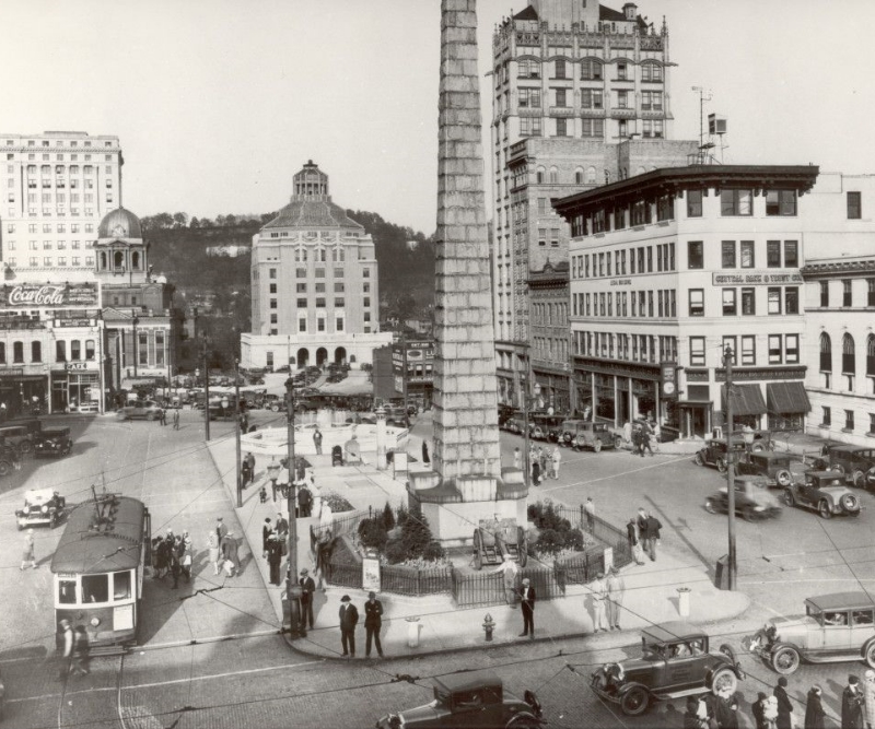 Historical Image Downtown Asheville