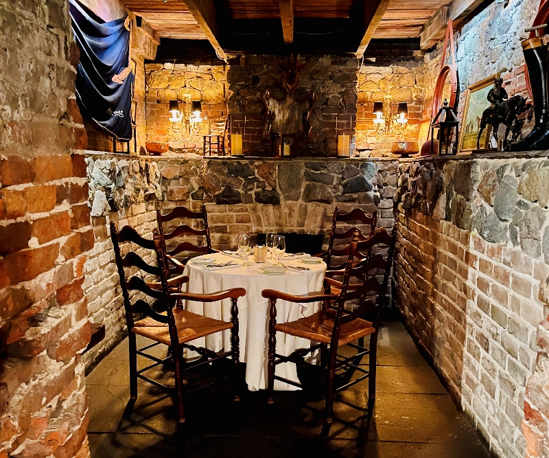 Tavern Dinner Table at Old Pink House