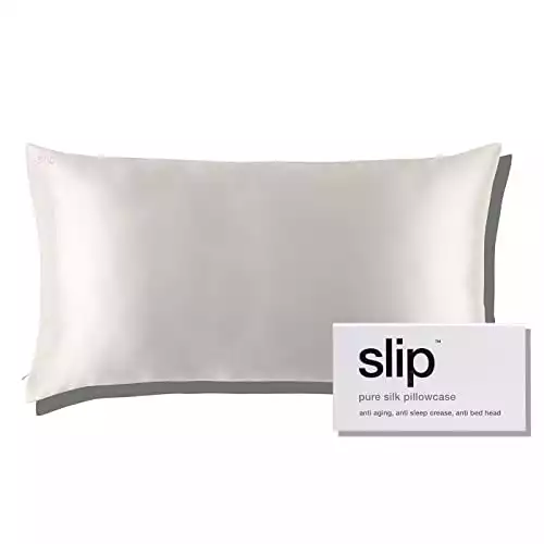 Slip Silk King Pillowcase, White (20