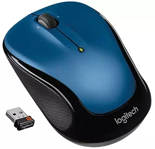 Logitech Wireless Mouse M325 with Designed-For-Web Scrolling - Blue