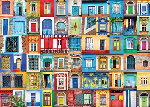 Delightful Doors and Windows 1000 Piece Jigsaw Puzzle by Colorcraft