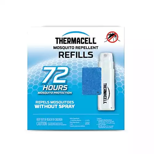Thermacell Mosquito Repellent Refills; Compatible with Any Fuel-Powered Thermacell Repeller; Highly Effective, Long Lasting, No Spray, No Scent, No Mess; 15 Foot Zone of Mosquito Protection