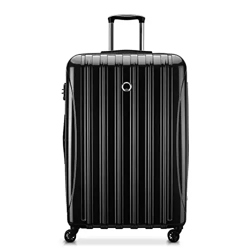 Delsey Luggage Helium Aero 29 Inch Expandable Spinner Trolley, One size - Black