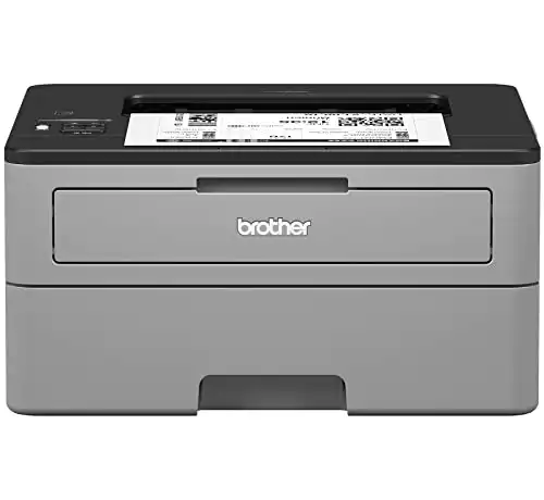 Brother Compact Monochrome Laser Printer, HL-L2350DW, Wireless Printing, Duplex Two-Sided Printing, Amazon Dash Replenishment Ready