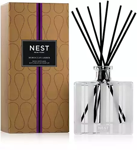 NEST Fragrances Moroccan Amber Scented Reed Diffuser