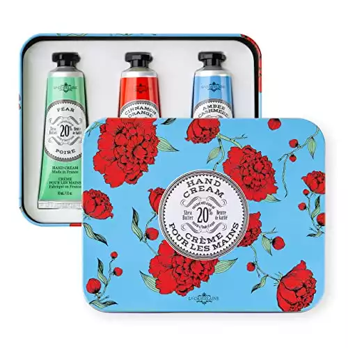 La Chatelaine Hand Cream Azure Trio Tin Gift Set