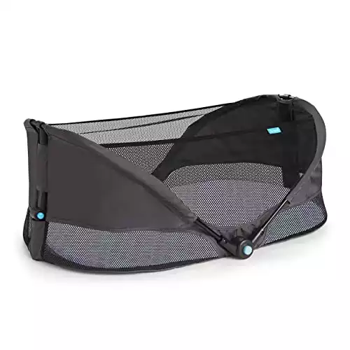 Munchkin Brica Fold N' Go Travel Bassinet, Grey