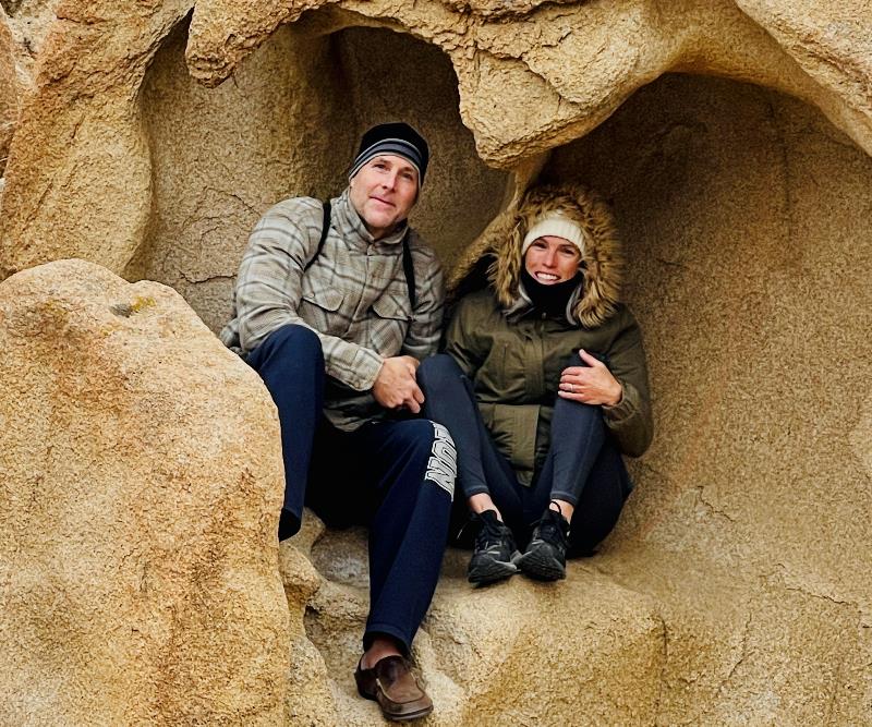 Dave and Megan Barry at Joshua Tree